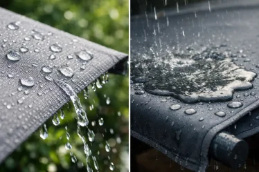 Toile déperlante ou imperméable